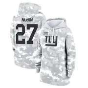 Women's Tyler Nubin New York Giants Camo Arctic 2024 Salute to Service Club Fleece Pullover Hoodie