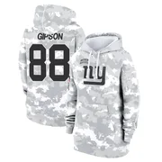 Women's Xavier Gipson New York Giants Camo Arctic 2024 Salute to Service Club Fleece Pullover Hoodie