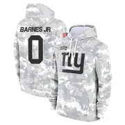 Youth Anquin Barnes Jr. New York Giants Camo Arctic 2024 Salute to Service Club Fleece Pullover Hoodie