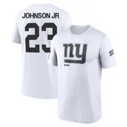 Youth Anthony Johnson Jr. New York Giants Legend White 2024 Salute to Service Performance T-Shirt