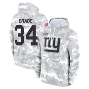 Youth Beau Brade New York Giants Camo Arctic 2024 Salute to Service Club Fleece Pullover Hoodie