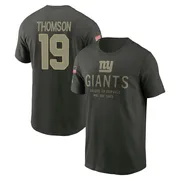Youth Bobby Thomson New York Giants Green Forest/ 2025 Salute to Service Sideline Primary Edge T-Shirt