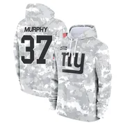 Youth Caleb Murphy New York Giants Camo Arctic 2024 Salute to Service Club Fleece Pullover Hoodie