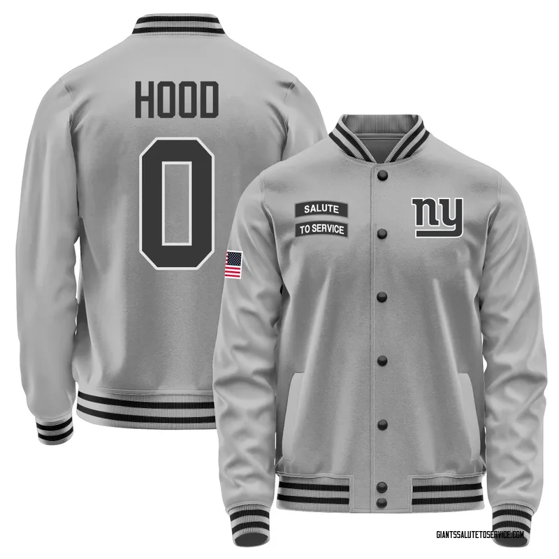 Youth Colton Hood New York Giants Gray Salute to Service Performance Jacket