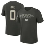 Youth Colton Hood New York Giants Green Dark/ 2025 Salute to Service Sideline Slub T-Shirt