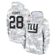 Youth Cor'Dale Flott New York Giants Camo Arctic 2024 Salute to Service Club Fleece Pullover Hoodie