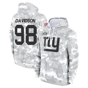 Youth D.J. Davidson New York Giants Camo Arctic 2024 Salute to Service Club Fleece Pullover Hoodie