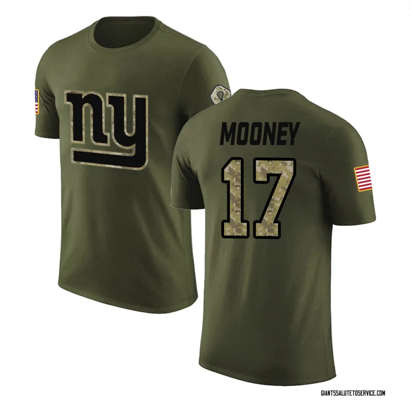Youth Darnell Mooney New York Giants Legend Olive Salute to Service T-Shirt
