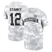 Youth Eddie Stanky New York Giants Camo Arctic 2024 Salute to Service Performance T-Shirt