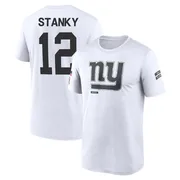 Youth Eddie Stanky New York Giants Legend White 2024 Salute to Service Performance T-Shirt