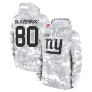 Youth Gunner Olszewski New York Giants Camo Arctic 2024 Salute to Service Club Fleece Pullover Hoodie