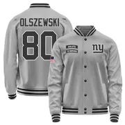 Youth Gunner Olszewski New York Giants Gray Salute to Service Performance Jacket