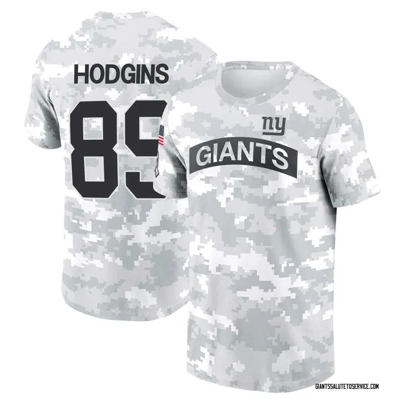 Youth Isaiah Hodgins New York Giants Camo Arctic 2024 Salute to Service Performance T-Shirt
