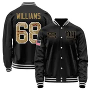 Youth Jaison Williams New York Giants Black Salute to Service Sideline Performance Jacket