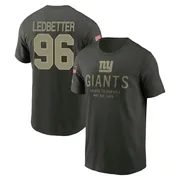 Youth Jeremiah Ledbetter New York Giants Green Forest/ 2025 Salute to Service Sideline Primary Edge T-Shirt