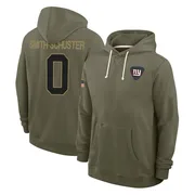 Youth JuJu Smith-Schuster New York Giants Olive 2025 Salute to Service Hoodie