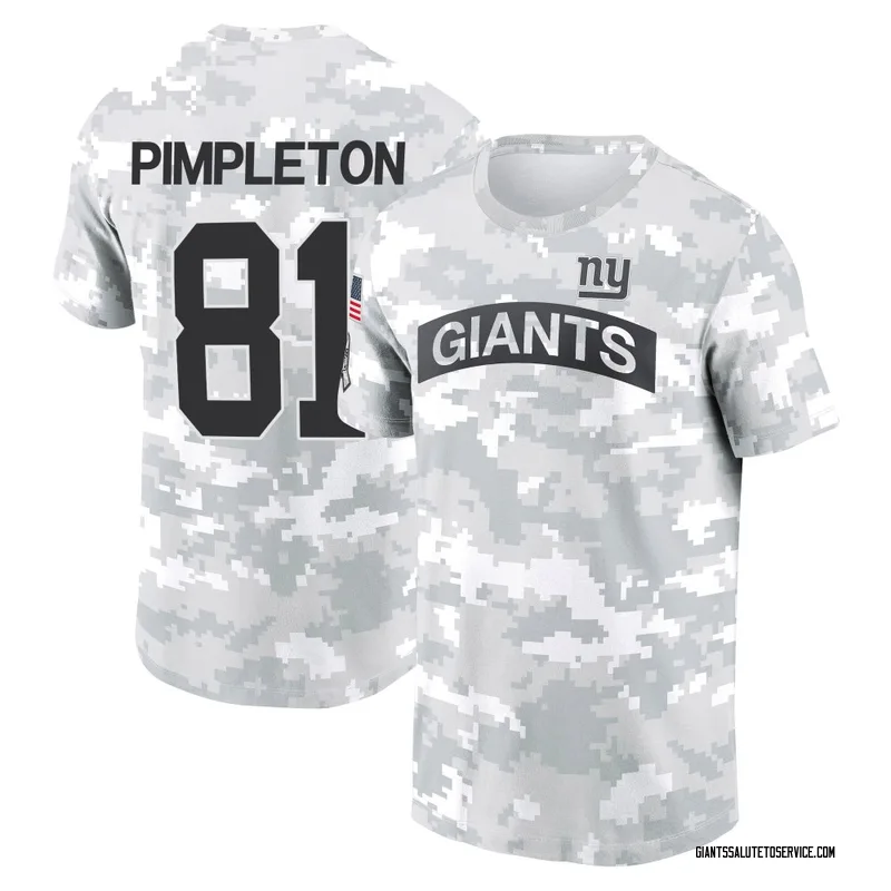 Youth Kalil Pimpleton New York Giants Camo Arctic 2024 Salute to Service Performance T-Shirt