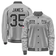 Youth LaMareon James New York Giants Gray Salute to Service Performance Jacket
