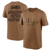 Youth LaMareon James New York Giants Legend Brown 2023 Salute To Service Performance T-Shirt