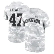 Youth Neville Hewitt New York Giants Camo Arctic 2024 Salute to Service Performance T-Shirt