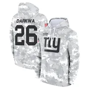 Youth Orleans Darkwa New York Giants Camo Arctic 2024 Salute to Service Club Fleece Pullover Hoodie