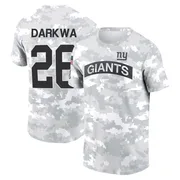 Youth Orleans Darkwa New York Giants Camo Arctic 2024 Salute to Service Performance T-Shirt