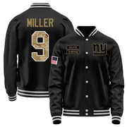 Youth Ryan Miller New York Giants Black Salute to Service Sideline Performance Jacket