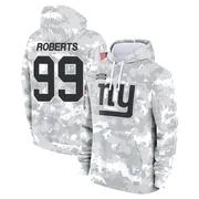 Youth Sam Roberts New York Giants Camo Arctic 2024 Salute to Service Club Fleece Pullover Hoodie