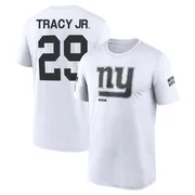 Youth Tyrone Tracy Jr. New York Giants Legend White 2024 Salute to Service Performance T-Shirt