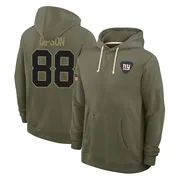 Youth Xavier Gipson New York Giants Olive 2025 Salute to Service Hoodie